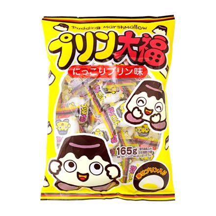 プリン大福 にっこりプリン味 165g（約28個）入 1袋 (株)やおきん