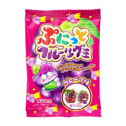 ぷにっとフルーツグミ グレープ味 14g入×24袋 （株）やおきん【原産国