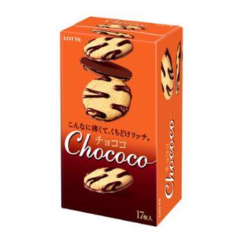 ロッテ（LOTTE） チョココ 17枚入 1個 : 善野菓子店 Yahoo!ショップ