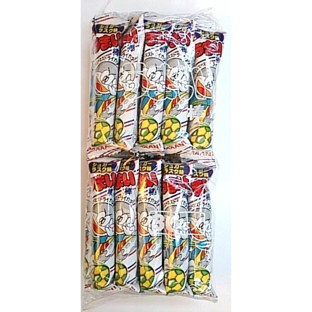 うまい棒 うまい棒 シュガーラスク味 30本入 : 善野菓子店 Yahoo うまい棒 うまい棒 シュガーラスク味 30本入 : 善野菓子店 Yahoo