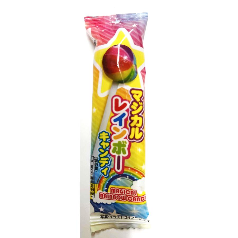 マジカルレインボーキャンディ 50本入 1BOX(株 マジカルレインボーキャンディ 50本入 1BOX(株