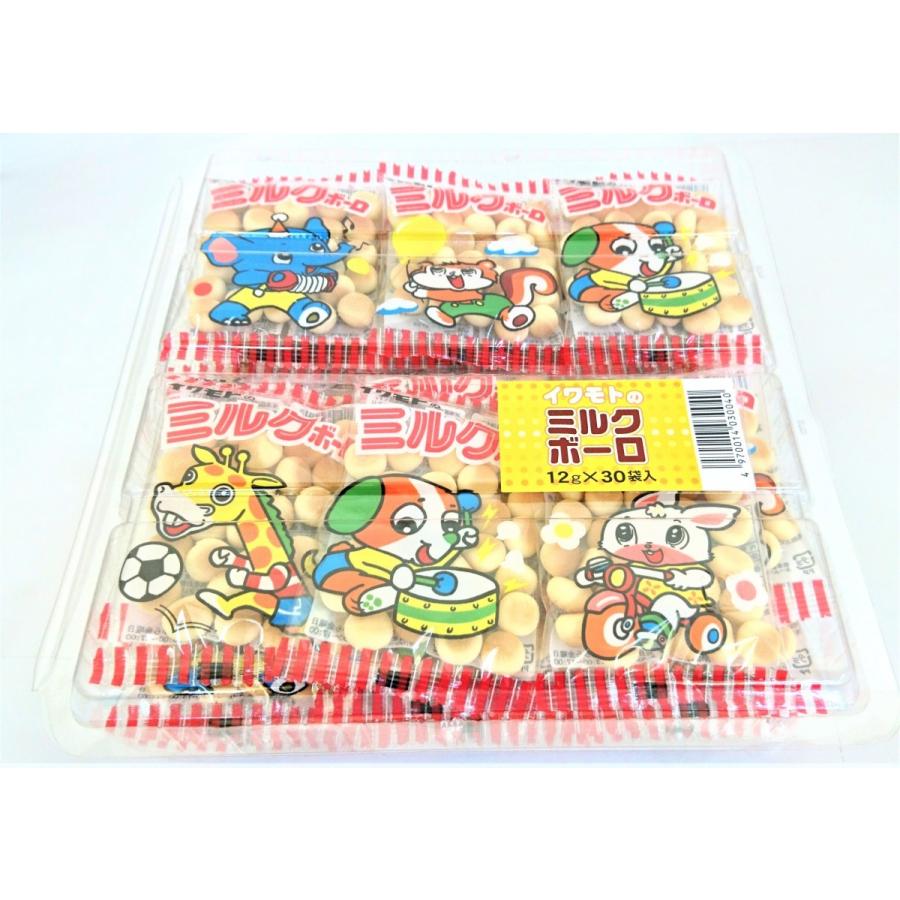 イワモトのミルクボーロ 12g×30袋入 (株)岩本製菓 : 善野菓子店 Yahoo