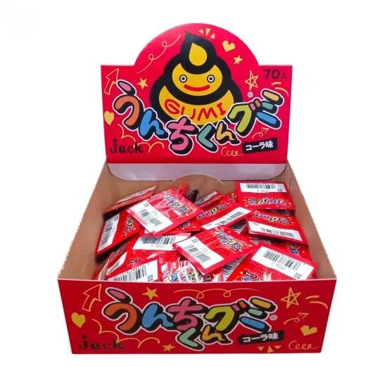 うんちくんグミ 70個入 1BOX ジャック製菓（株） : 善野菓子店 Yahoo
