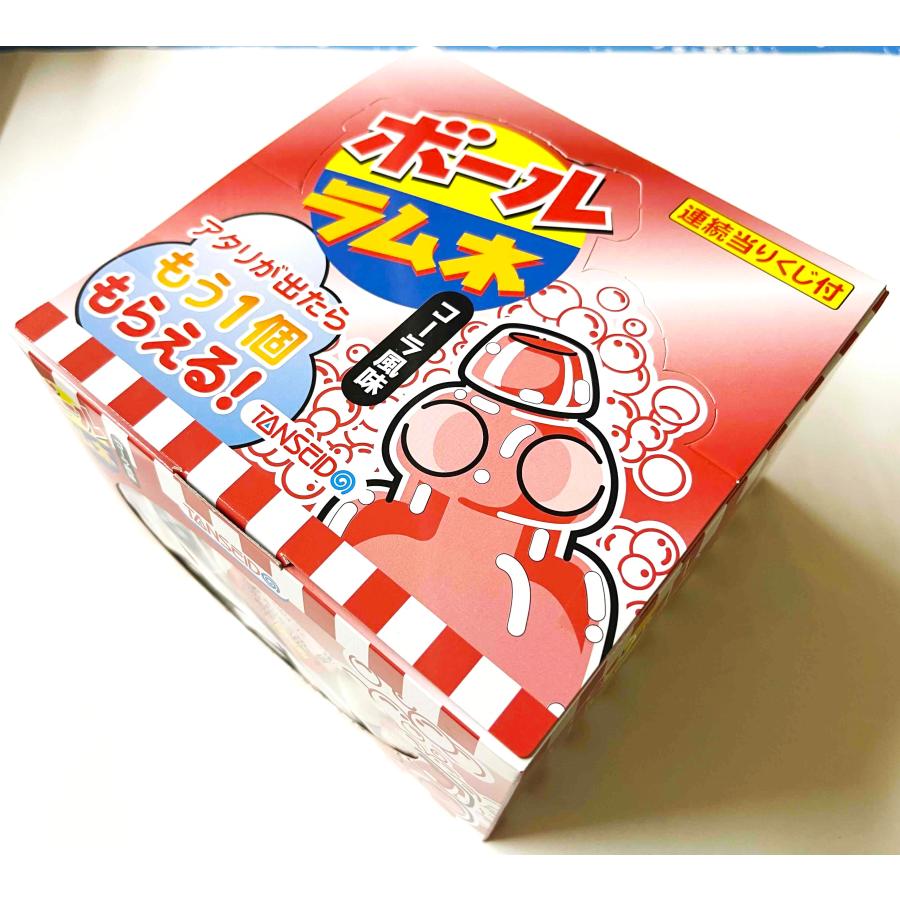 コーラボールラムネ 110個入（+10個 当りくじ分） 1BOX（株）丹生堂