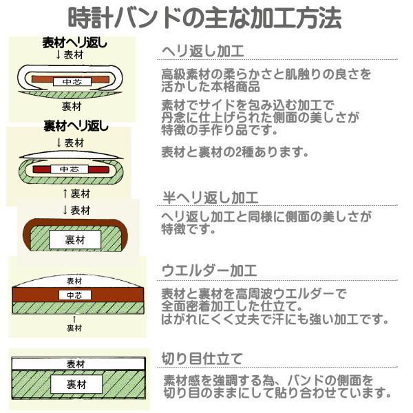 ☆マルマン☆日本製・牛革黒12mm・バネ棒つき