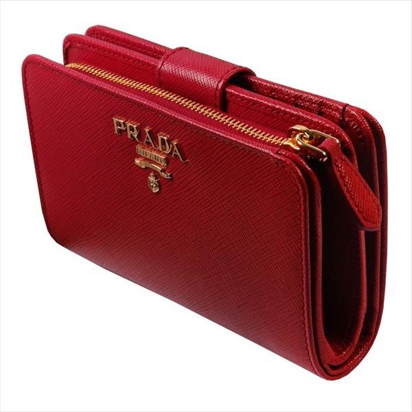 プラダ Prada 財布 レディス財布 コンパクト財布 レッド サフィアーノレザー 1mh225 Qwa Saffiano Metal イタリー製 ギフト プレゼント 誕生日 人気品 1ml225 Qwa F068z Shop Gto 通販 Yahoo ショッピング