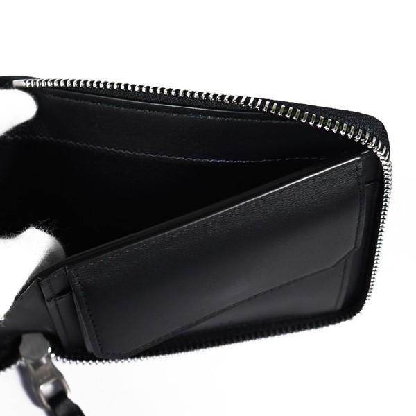 ダンヒル レガシー DUNHILL LEGACY ファスナー式2つ折れ財布 ブラック 
