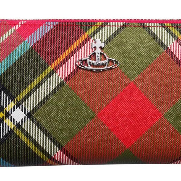 クリスマスセールです‼️ヴィヴィアンウエストウッド チェック 長財布