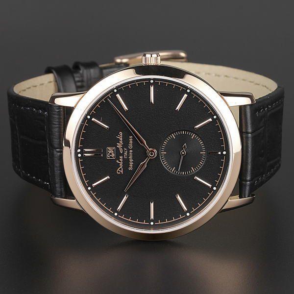 ドルチェ メディオ Dolce Medio メンズ腕時計 ドレスウォッチ Dm Pgbk ブラックフェイス Dm Pgbk Shop Gto 通販 Yahoo ショッピング