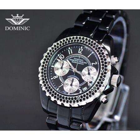 ドミニク 【DOMINIC】 クロノグラフ カレンダー機能付 メンズ腕時計 ＤＳ2201Ｇ-B｜zennsannnet