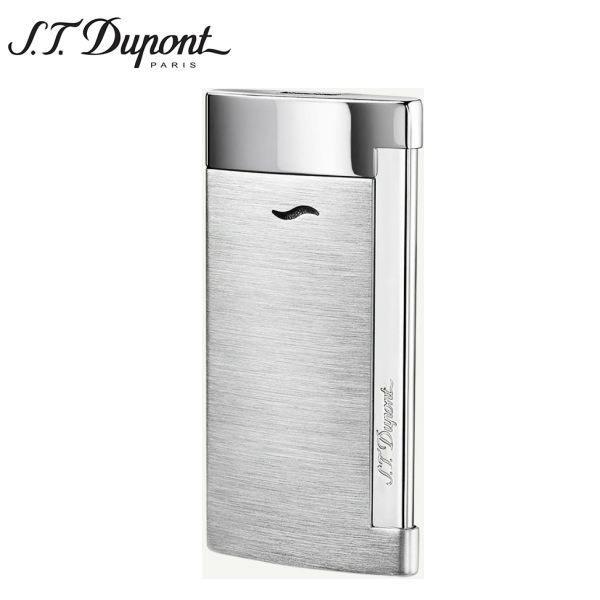 st.Dupont デュポン ターボライター スリムセブン ブラッシュクローム 27701 ギフト プレゼント 贈答品
