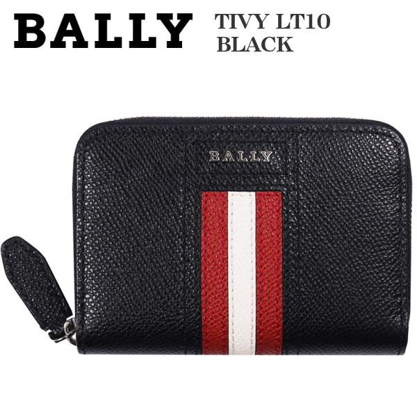 バリー 小銭入れ ファスナー式 ブラック BALLY TIVY LT/10 BLACK 6221823 ギフト プレゼント 贈答品