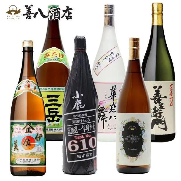 プレミアム焼酎伊佐美セット 小鹿 無双 三岳 伊佐美 白玉の露 元老院 6