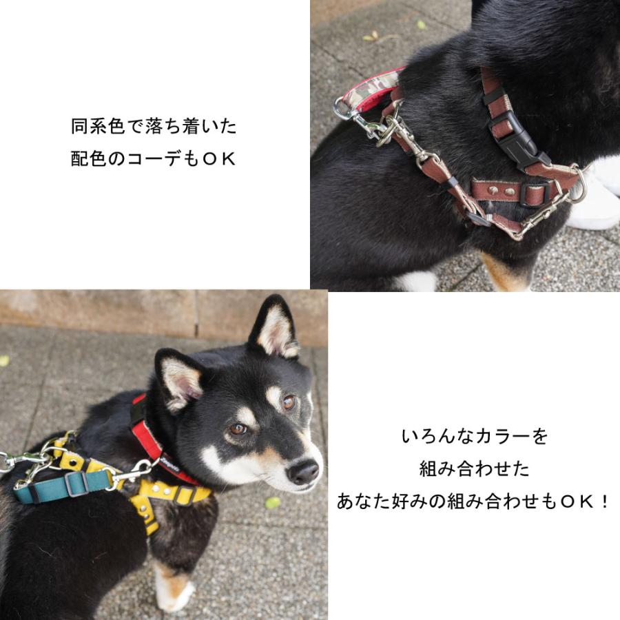 Zenpets（ゼンペッツ） 犬 ジョイントフック クルール 無地 20mm幅