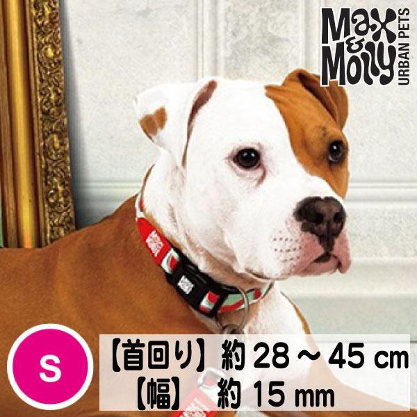 送料無料 デジタル迷子札付き 犬用 首輪 Maxmolly オリジナルギア スイカ Sサイズ 超