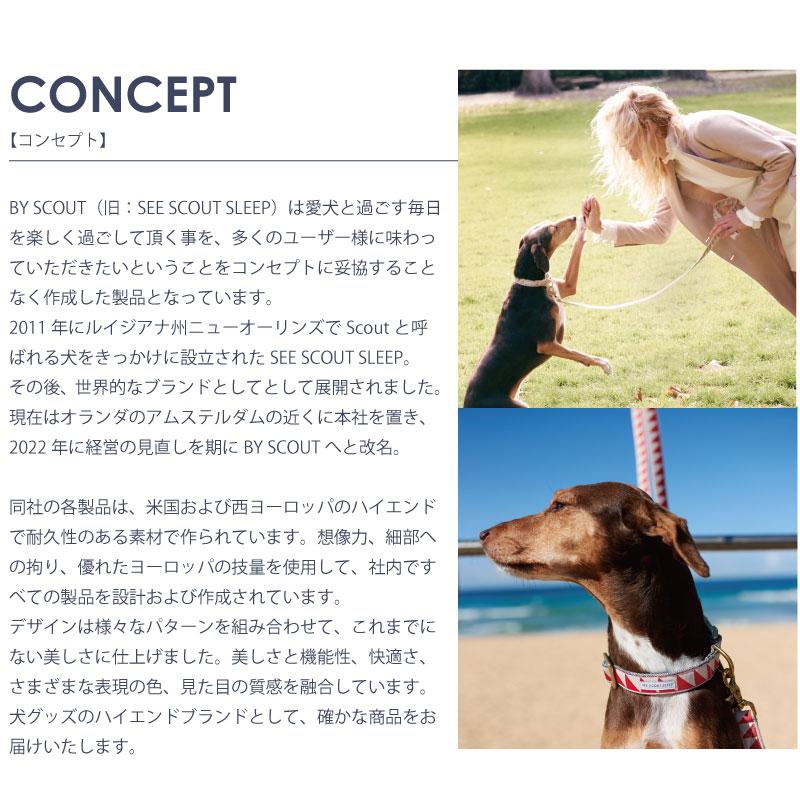 在庫限り 犬 首輪 犬の首輪 See Scout Sleep ザ・スコット 25mm幅 M・L