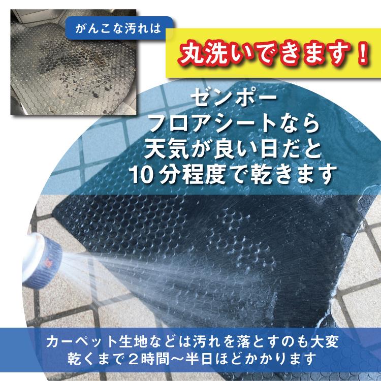 フロアシート トヨタ ヴォクシー/ボクシー ノア エスクァイア 80系  1列目 2列目 3列目 車種専用コインマット柄 フロアマット｜zenpou3｜09