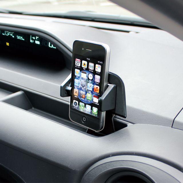 車用携帯ホルダー SY-A3 トヨタ アクア 専用スマートフォン