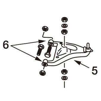 NISMO Aアーム BCNR33/BNR34/R33/R34 R 55550-RS591 : ゼンリンDS