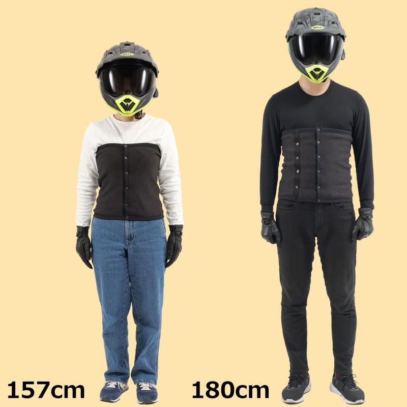 DOPPELGANGER(ドッペルギャンガー) もちはだ ライダース 腹巻き DMA644 