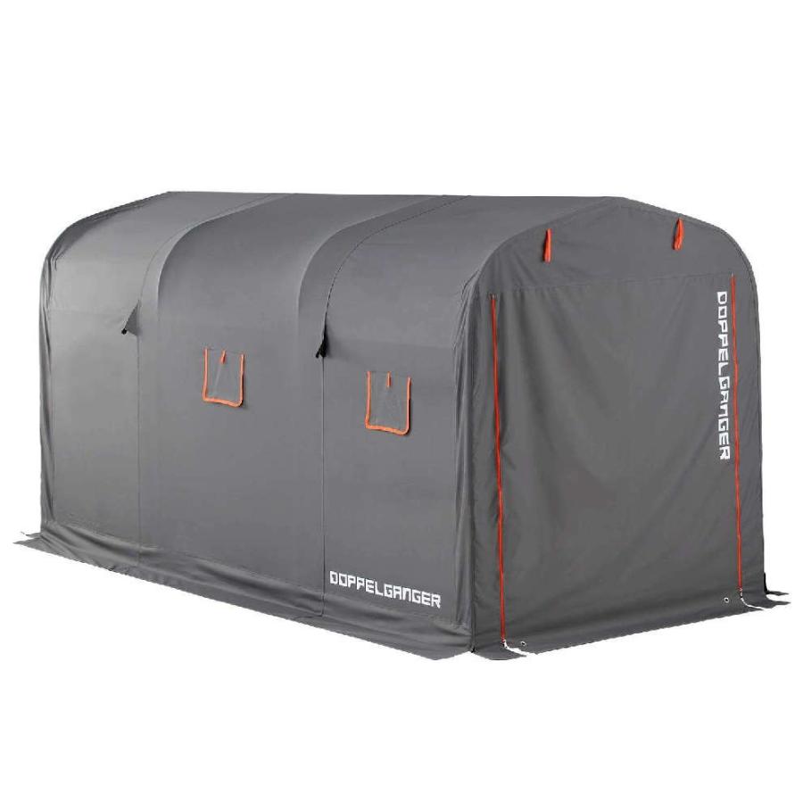 期間限定】 DOPPELGANGER ストレージバイクガレージ DCC330XL グレー