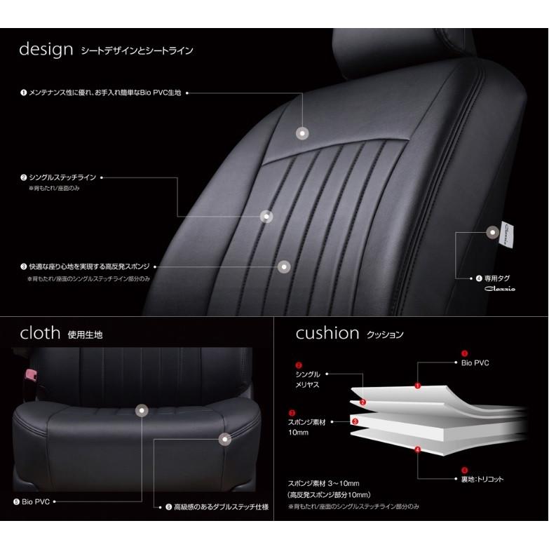 Clazzio ゼンリンds クラッツィオシートカバー Clazzio ｌ ライン N Wgnカスタム 自動車 H25 Clazzio 11 Jh1jh2 定員 4 Eh 21 ゼンリンds 店 通販