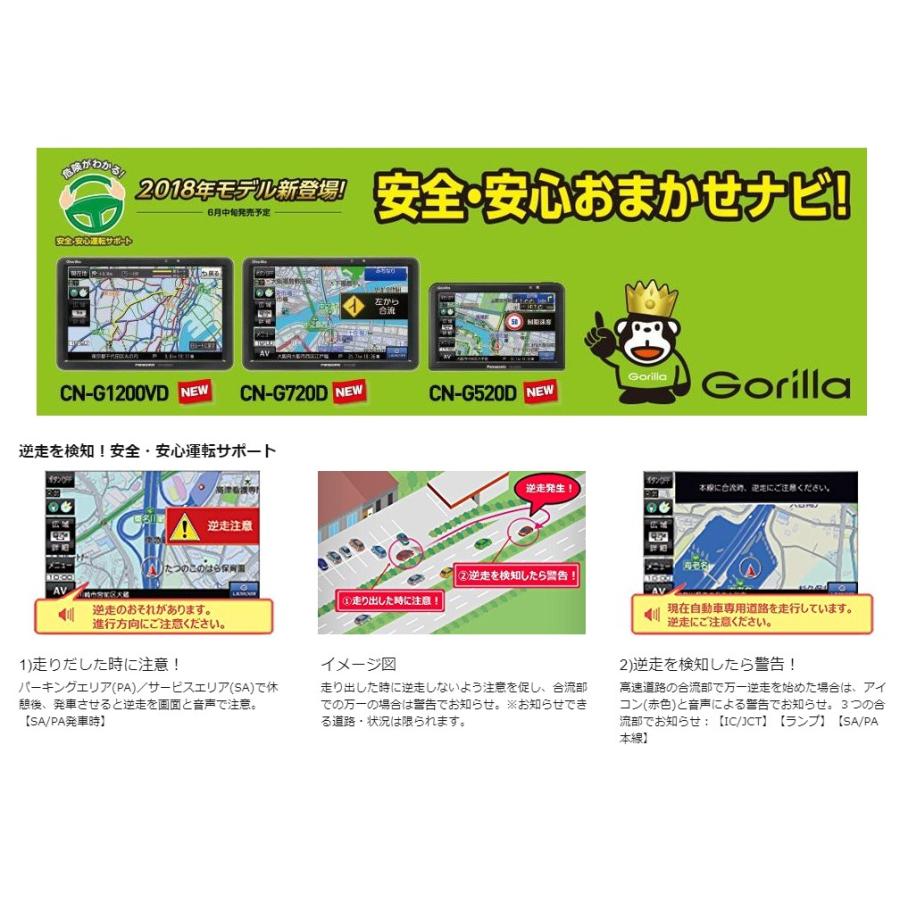 Panasonic CN-G520D ブレーキ解除プラグ付き ポータブルナビ Panasonic CN-G520D ブレーキ解除プラグ付き ポータブルナビ