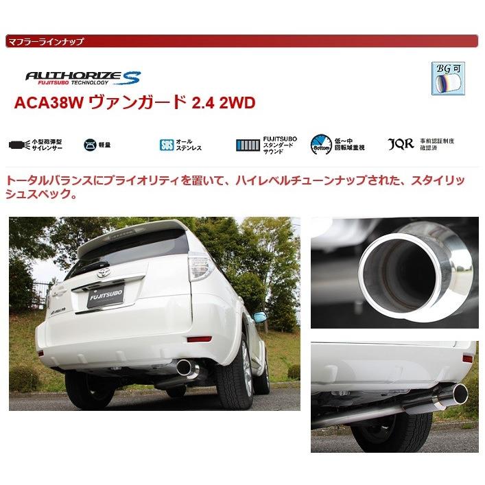 FUJITSUBO（フジツボ） 【メーカー直送品】フジツボ AUTHORIZE S