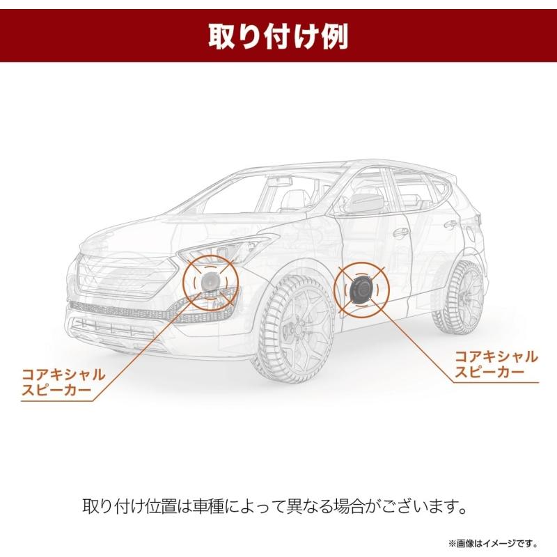 JVCケンウッド KENWOOD(ケンウッド) カスタムフィットスピーカー