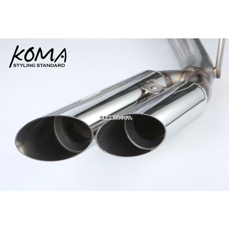 5ZIGEN マフラー KOMA SIDE MUFFLER (コマサイドマフラー) ハイエース