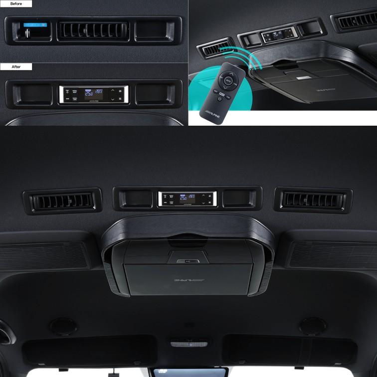 ALPINE（アルパイン） ハイエース（200系）専用 リアオートエアコン