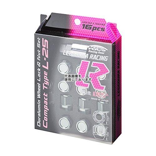 KYO-EI(協永産業) LEGGDURA RACING ショート M12×P1.5 16pcs ガンメタ