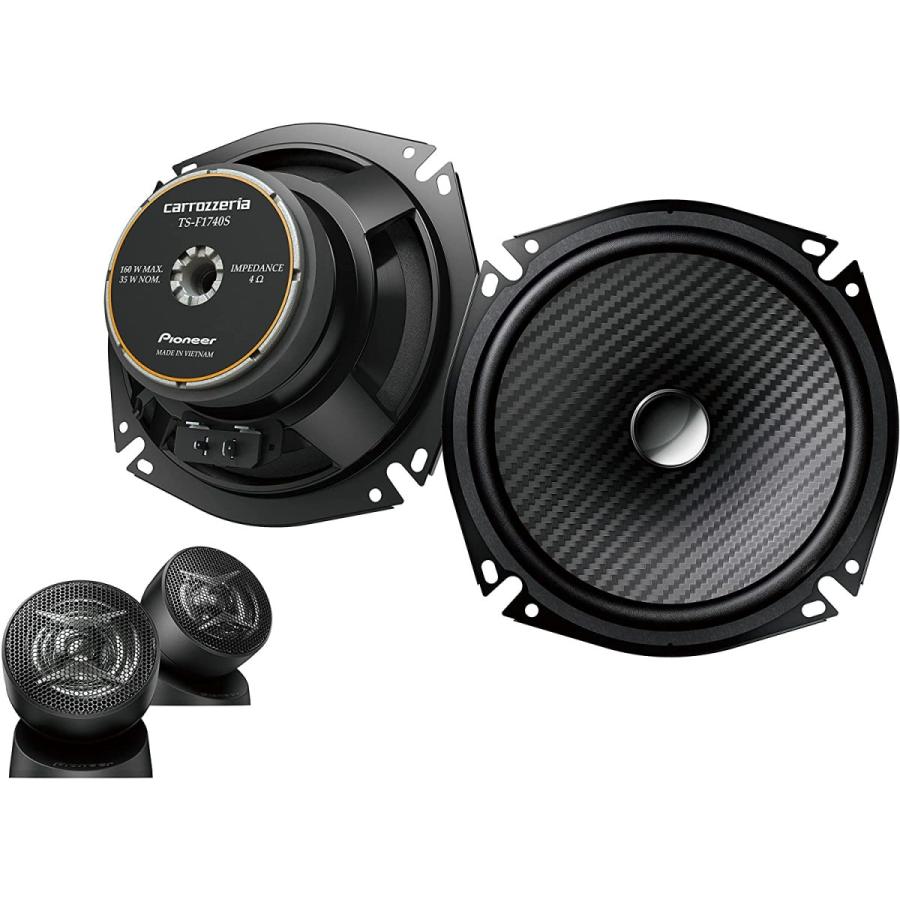 サイバーナビ パイオニア 17cmセパレート2ウェイスピーカー TS-F1740S