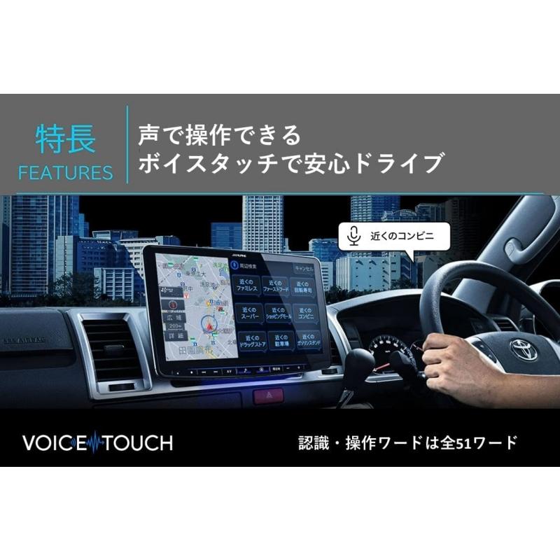 ALPINE（アルパイン） XF11NX2S 11インチカーナビ 1DINフローティング