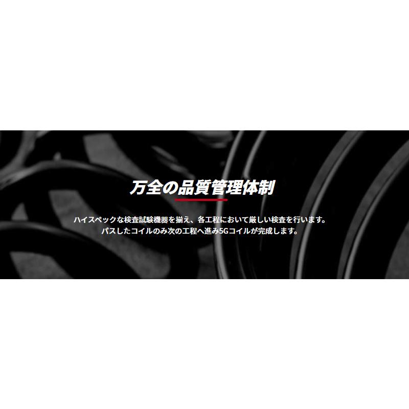 【メーカー直送品】5ZIGEN 5G-COIL-DOWN 5GTD100 TOYOTA C-HR ZYX10 年式 H28/12〜 1.8L HYBRIDの画像