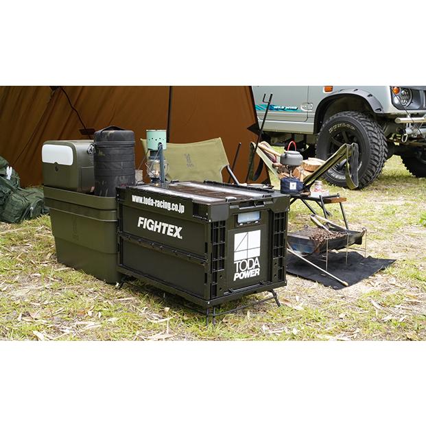 TODAレーシング 折り畳み式プラコンテナ 50L 99900-CTR-000 色