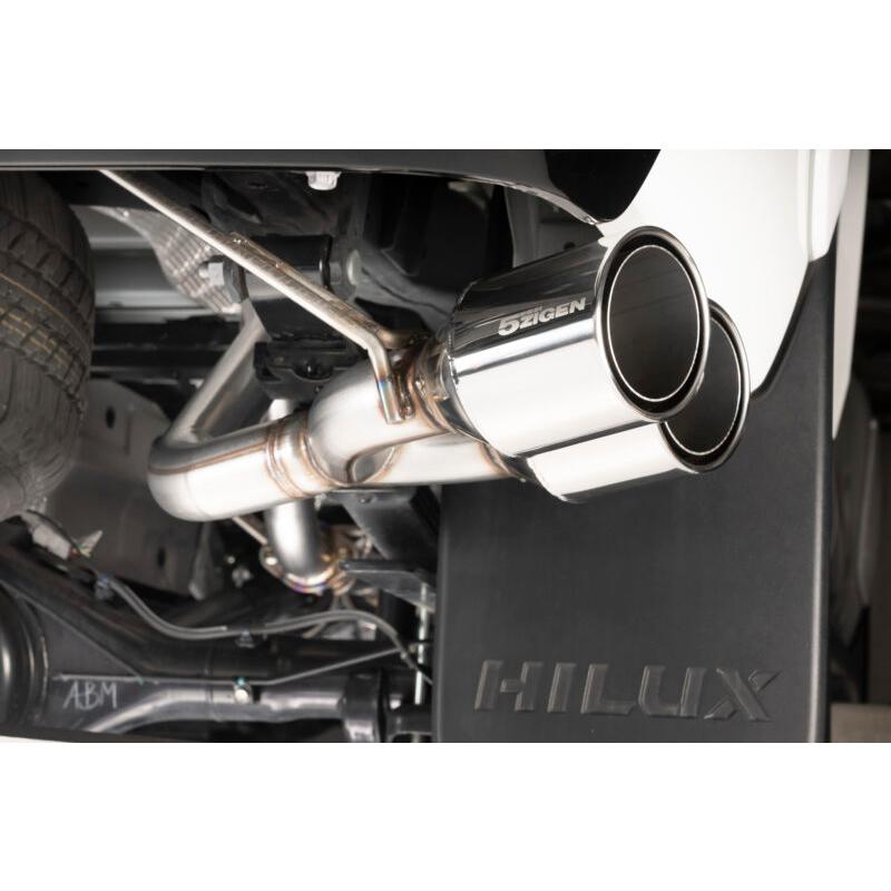 ハイラックス　gun125 TRDマフラー　二本出しマフラー　車検対応 TRD ドレスアップマフラー ハイラックス GUN125 20/8〜 : オート