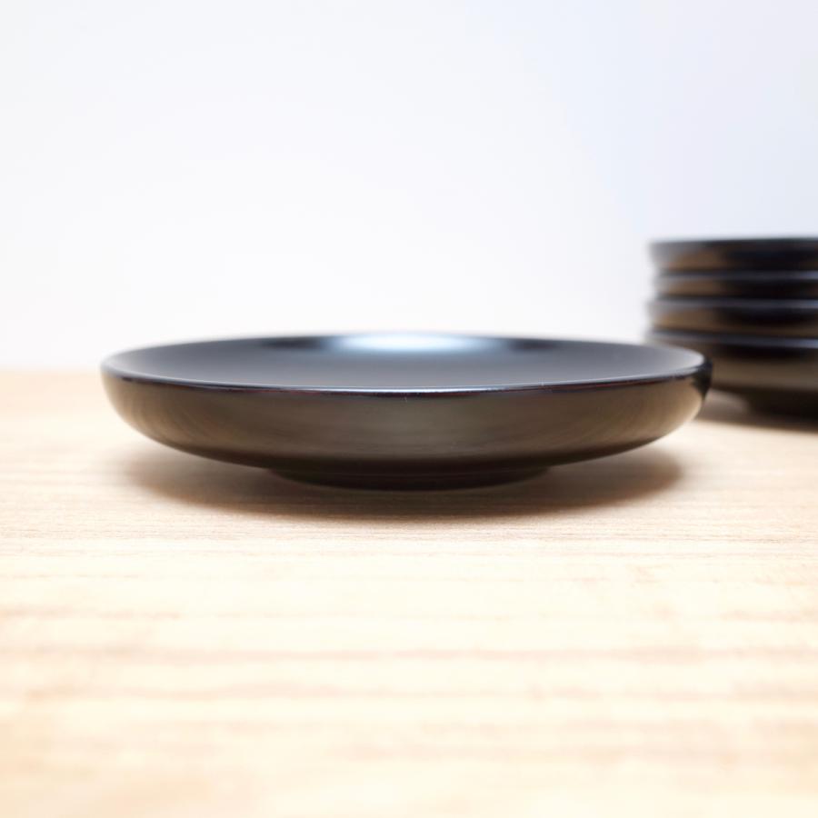 ◇【昭和レトロ】黒漆 茶托 ちゃたく まとめ売り 漆芸 工芸品 和