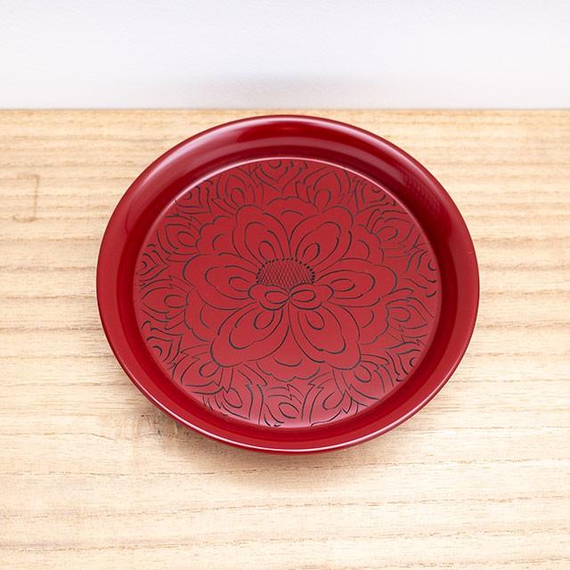 皿 おしゃれ 和食器 軽い オシャレ 木 木製 日本製 和風 和 割れにくい 赤 お皿 川連 漆器 漆 ケーキ皿 |  | 03