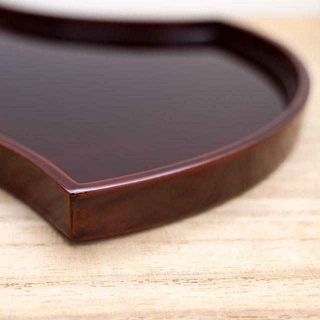 皿 おしゃれ 軽い 和風 和食器 和 四角 長方形 木製 日本製 横長 割れにくい 川連 漆器 木 ギフト 分銅皿 |  | 03