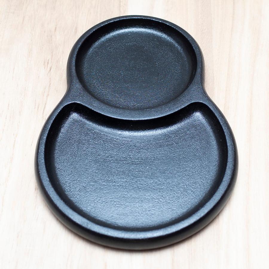 プレート皿 おしゃれ 仕切り 子供 黒 木 軽い 白 赤 木製 プレゼント 川連 漆器 キッズ だるまプレート |  | 08