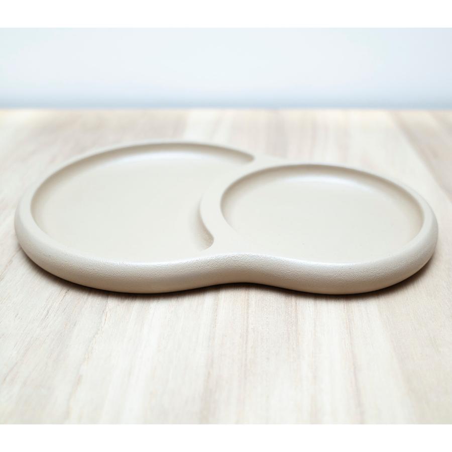 プレート皿 おしゃれ 仕切り 子供 黒 木 軽い 白 赤 木製 プレゼント 川連 漆器 キッズ だるまプレート |  | 10