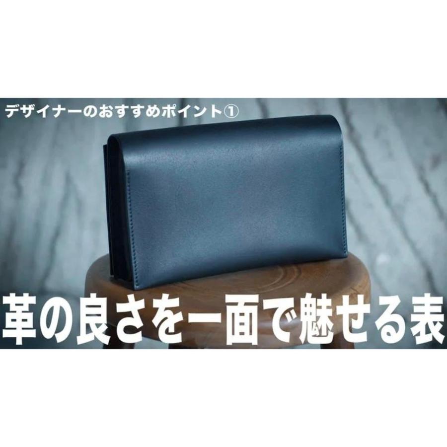 【年間200頭の高品質牛レザー100%】財布一体型 2WAYポーチ |  | 02
