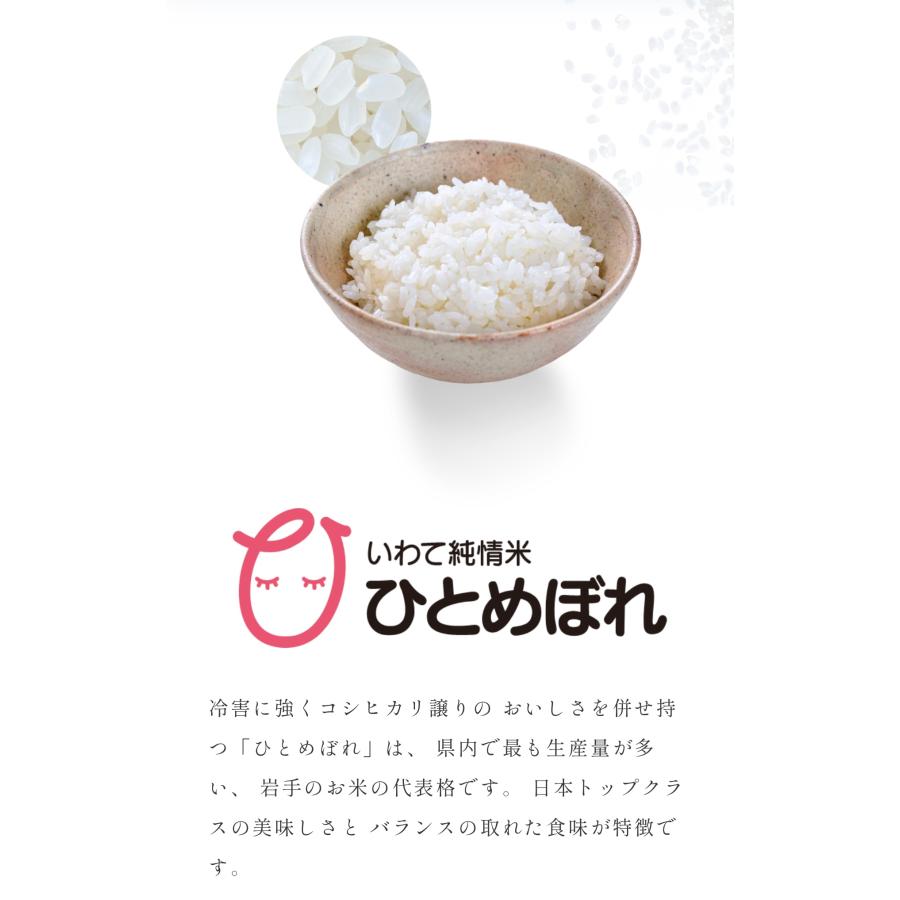 米 精米 【令和7年産岩手県産ひとめぼれ10kg】5kg×2 モチモチ柔らか