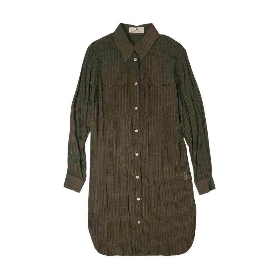 GIVENCHY ジバンシィ　長袖 ワンピース vintage GIVENCHY boutiques ジバンシィ ストライプ シアー 長袖