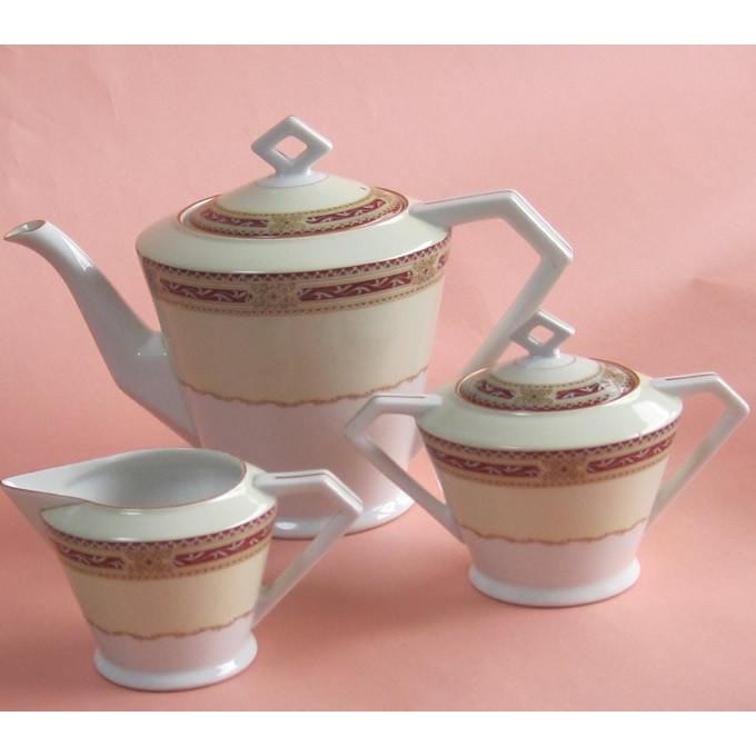 ノリタケ　ティーセット 日本陶器製（のちのNoritake)ビンテージ ティーセット : ゼン