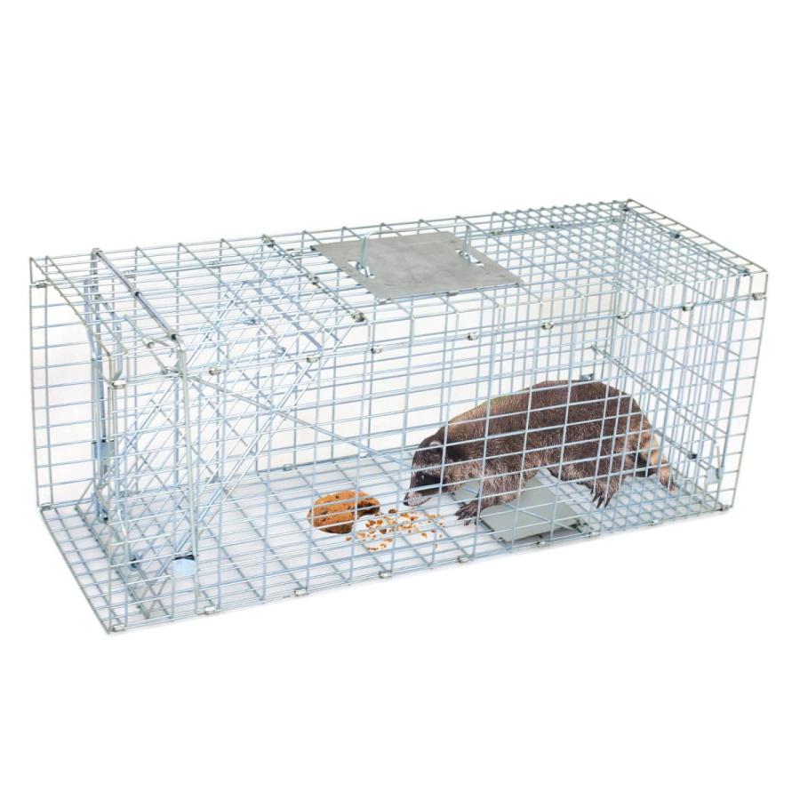 動物用捕獲器 アニマルトラップ 踏み板式 (LL 93cm*37cm*33cm) Amazon.co.jp: REDHAT 動物用捕獲器 アニマルトラップ 踏み板式