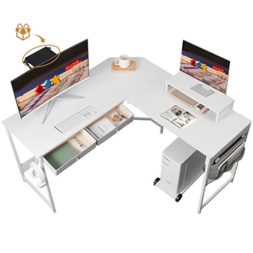 YeTom l字デスク 机 125cm x 125cm パソコンデスク つくえ ゲーミング  