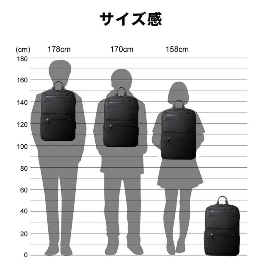 ビジネスリュック 薄型 拡張可能 メンズ 防水 大容量 ビジネス バッグ