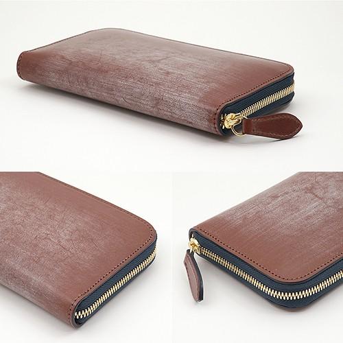 ブライドルレザー メンズ 長財布 本革 新品 ウエーブフラップ　茶　ブラウン 楽天市場】【5%オフクーポン】ブライドルレザー 本革 メンズ 長財布